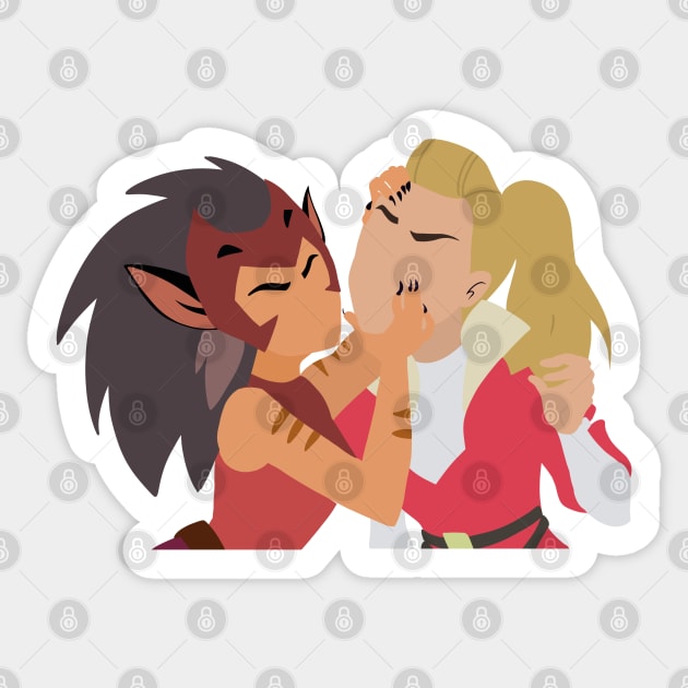 Catradora (Digital Drawing) Sticker by brendalee